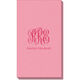 Script Monogram with Text Linen Like Guest Towels Image 2 of 2